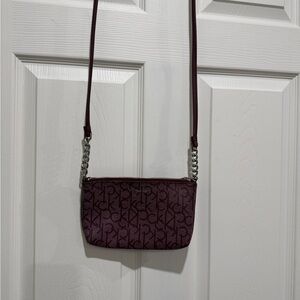 Calvin Klein Women's Purple Crossbody Bag